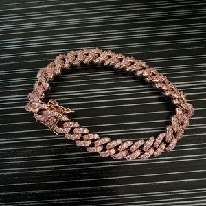 Classic Diamond Cuban Link Anklet